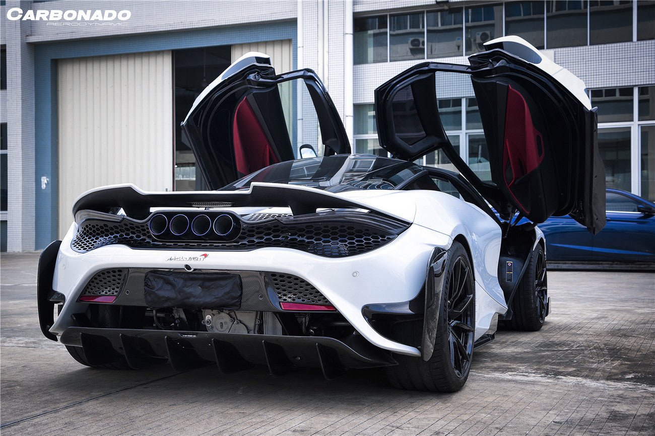 2017 - 2022 McLaren 720s 765LT-Style Rear Bumper and Wing